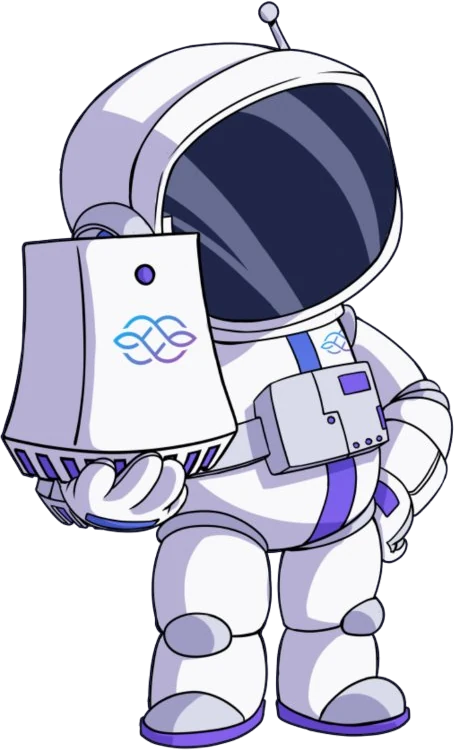 The Iagonaut carrying a storage node